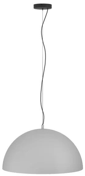 Eglo 900697 - Lampadario a sospensione con filo GAETANO 1xE27/40W/230V grigio