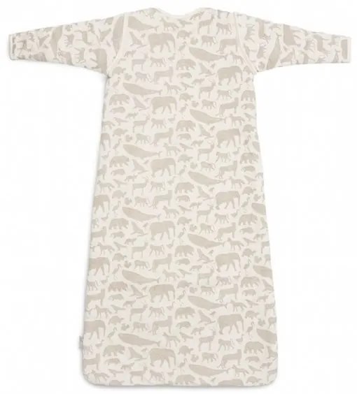 Jollein - Sacco a pelo 2in1 6-18 mesi 3 TOG Animals Nougat