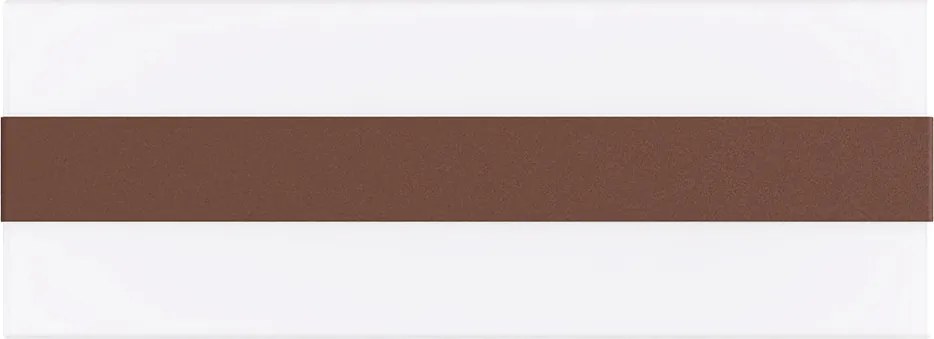 Applique 2xE27 per esterni a Luce Diffusa IP65 Corten - Serie Glow