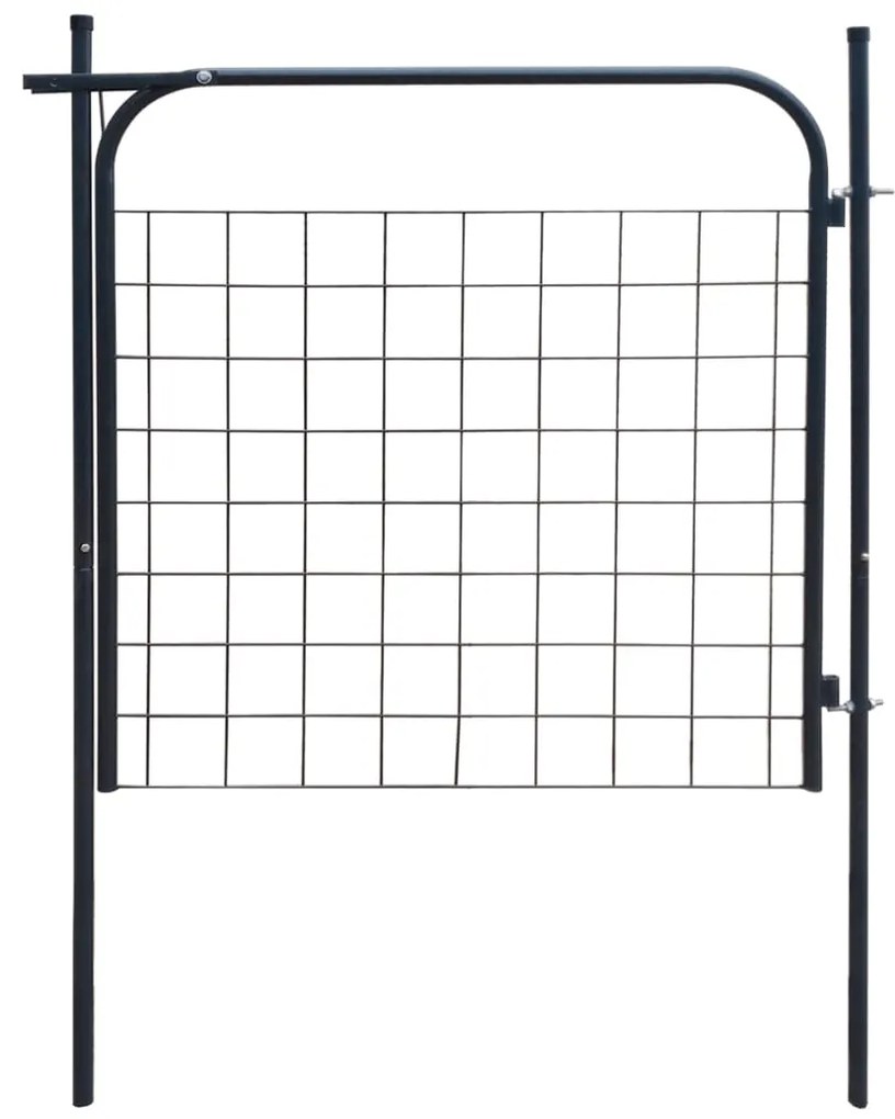 Recinzione Da Giardino 100x100 Cm Antracite /