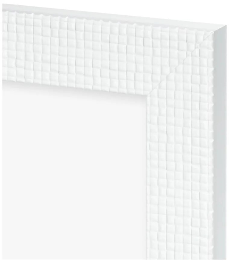 Cornice da parete in plastica bianca 48x58 cm - knor
