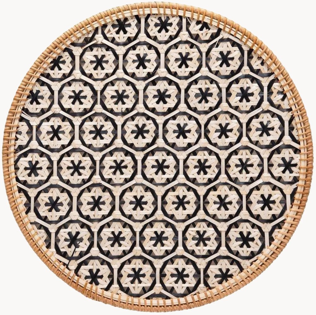 Tovaglietta americana rotonda Rattan