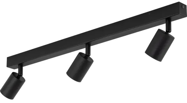 Faretto NEX 3xGU10/10W/230V nero