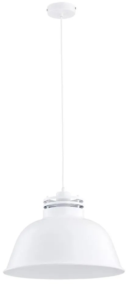 Lampadario a sospensione con filo ARRIZO 1xE27/15W/230V bianco