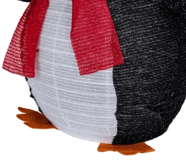 Aigostar - LED decorazione di Natale per esterni 50xLED/3xAA 0,7m IP44 pinguino