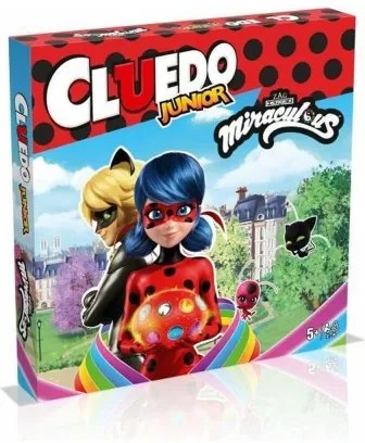 Gioco da Tavolo Winning Moves CLUEDO JUNIOR MIRACULOUS (FR)