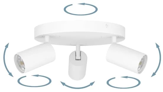 Eglo 900338 - Faretto LED RGBW Dimmerabile TELIMBELA-Z 3xGU10/4,9W/230V