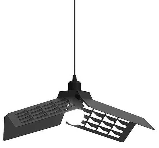 Lampadario Moderno Geo nero E27