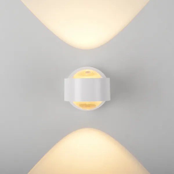 Schöner Wohnen 19331-16 - Applique LED CHIA 2xLED/2W/230V bianco