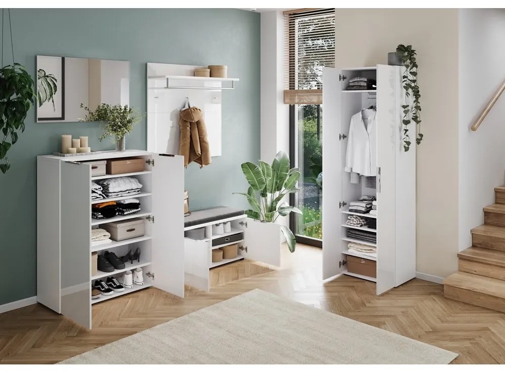 Armadietto bianco 59x197 cm Genova - Germania