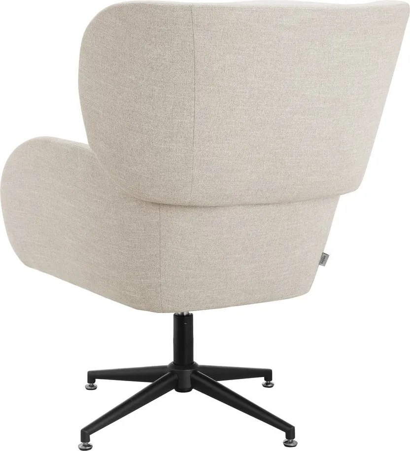 Poltrona in velluto bianco Vanessa - Støraa