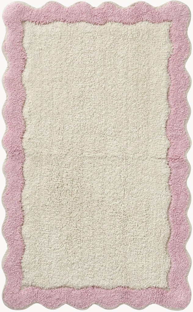 Tappeto da bagno in cotone Scallop