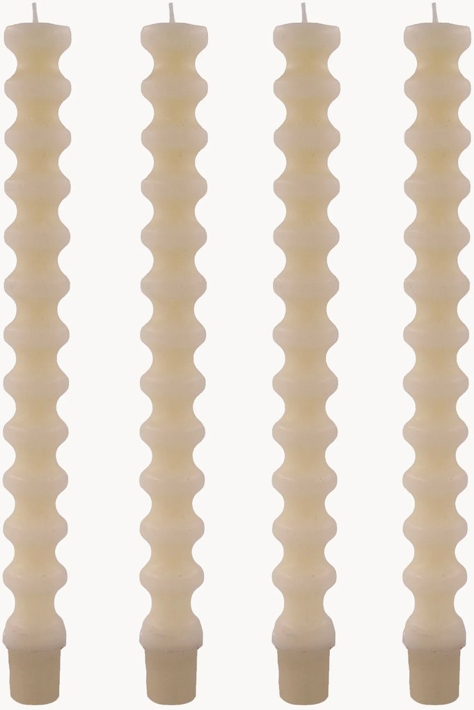 Set di 4 candele fatte a mano Mura