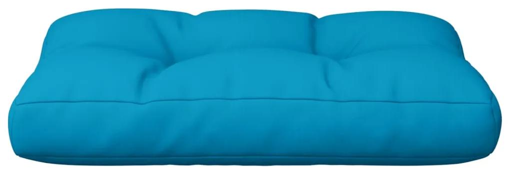 Cuscino per Pallet Blu 60x40x12 cm in Tessuto