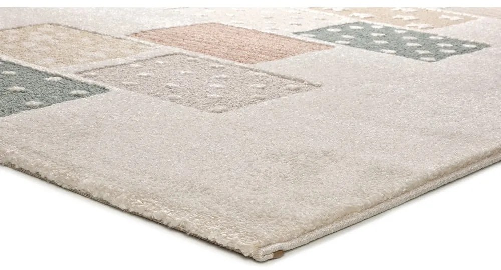 Tappeto da gioco per bambini beige 120x170 cm Clown – Universal