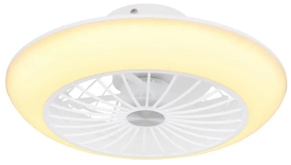 Globo 03632W - Plafoniera LED con ventilatore LAFEE LED/18W/230V