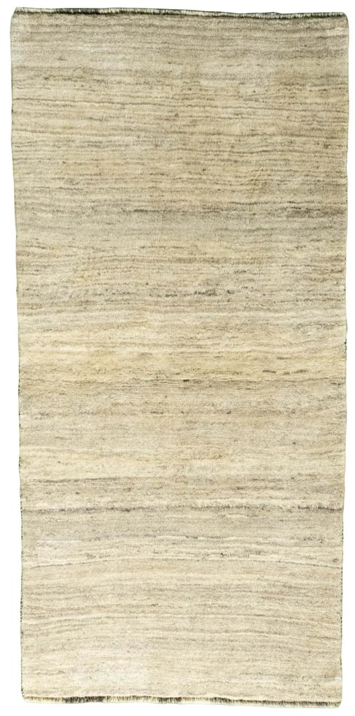 Gabbeh Tappeto 90 x 190 Beige (Iran) Annodato A Mano
