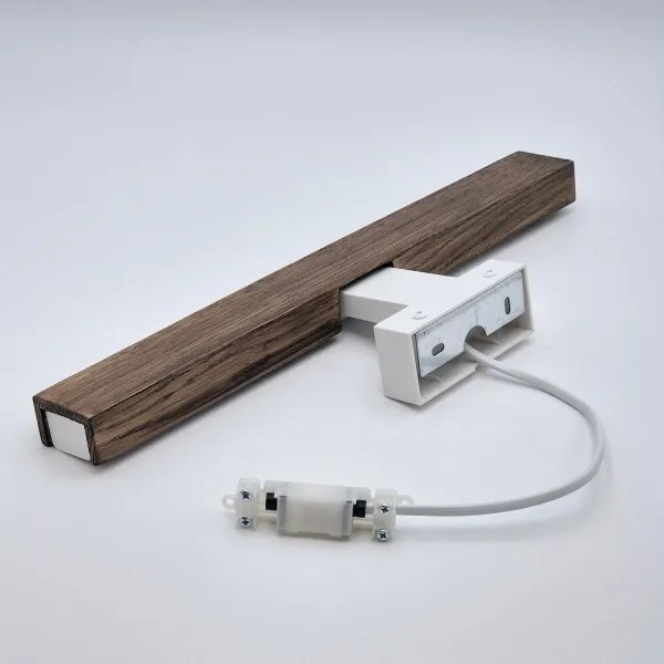 Brilagi- Illuminazione a LED per specchi da bagno WOODY MIRROR LED/8W/230V IP44 quercia/bianco