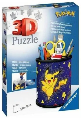 Puzzle Ravensburger Iceland: Kirkjuffellsfoss  3D Portapenne 54 Pezzi