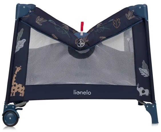 Lionelo - Box per bambini BONNIE Blu Navy