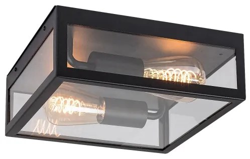 Rabalux 7070 - Plafoniera da esterno ZATON 2xE27/60W/230V IP23