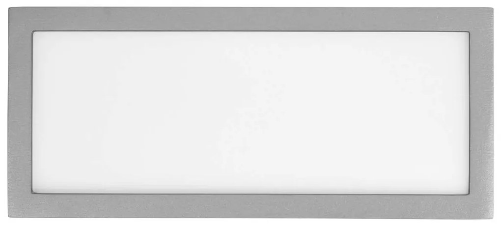 Applique Flute Design - E27 Grigio per Esterni IP65