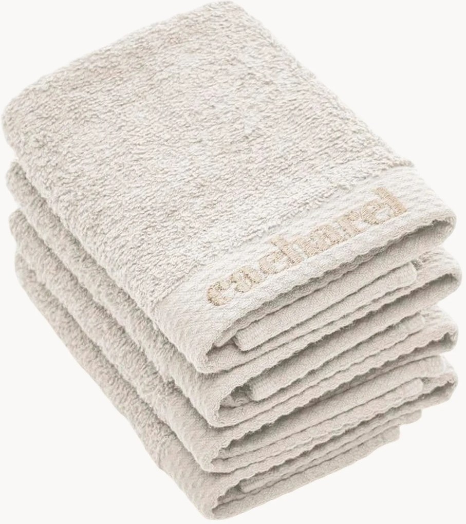 Set di 4 panni viso in cotone Simply Bath