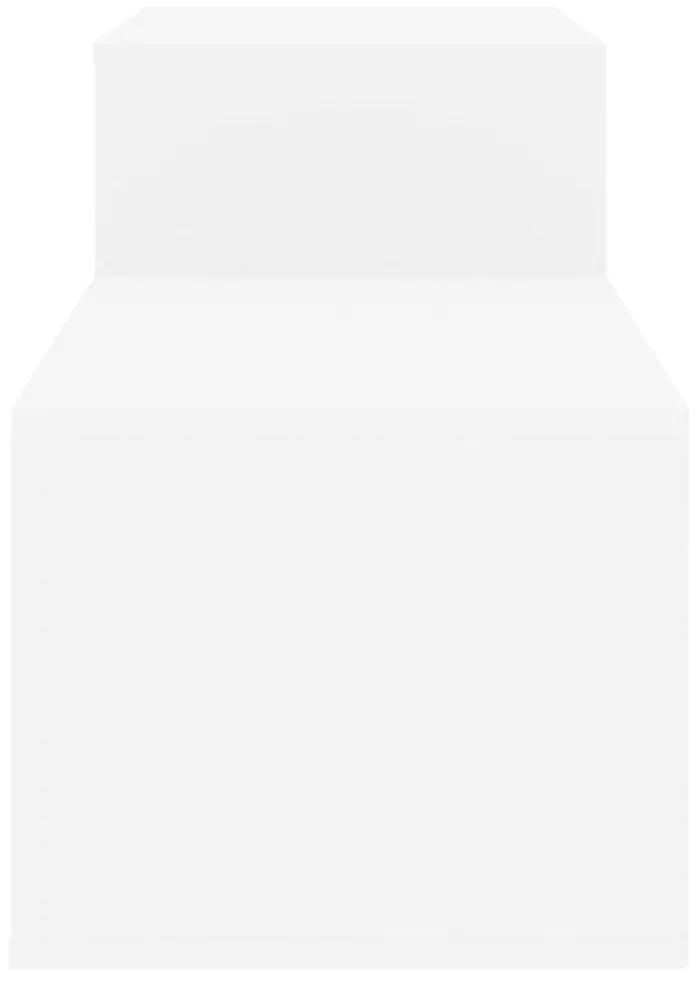 Scarpiera bianco 150x35x45 cm in Legno Multistrato