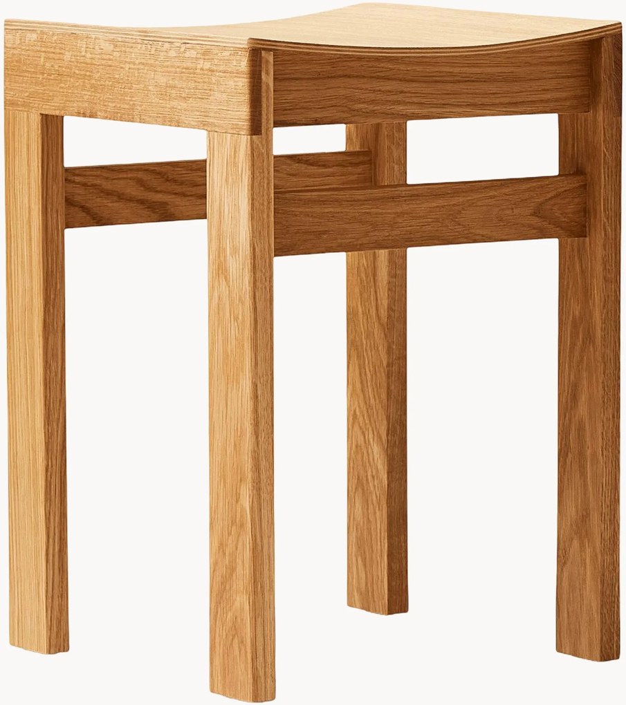 Sgabello in legno di quercia Sonder