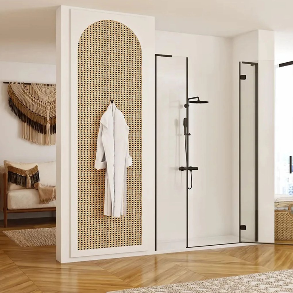 Porta doccia Rea Hugo 110 Black