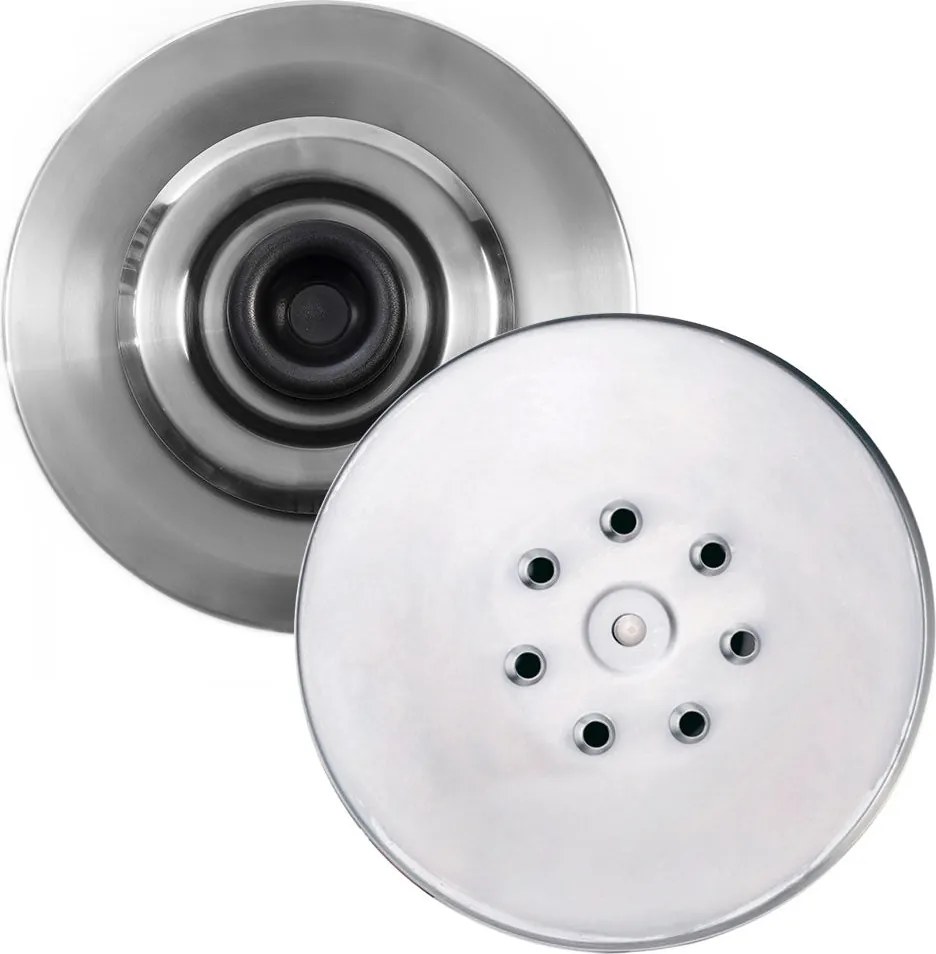 Coperchio Magico Antiodore Ø22 cm Ventur Magic in Acciaio Inox Pomolo Nero...