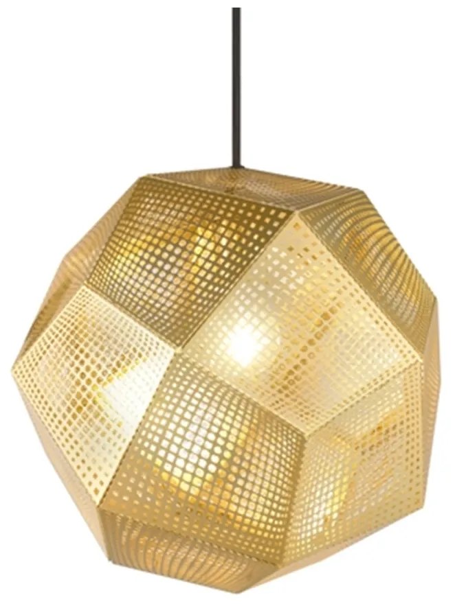 Tom Dixon - Etch Ottone Lampada a Sospensione Tom Dixon