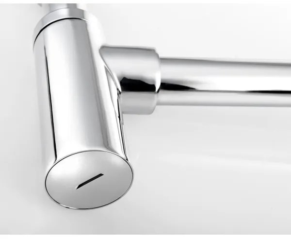 Sapho - Sifone per lavabo cromato lucido