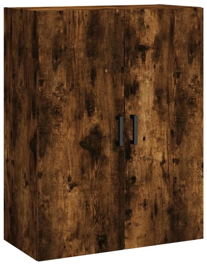 Credenza rovere fumo  69,5x34x180 cm in legno multistrato