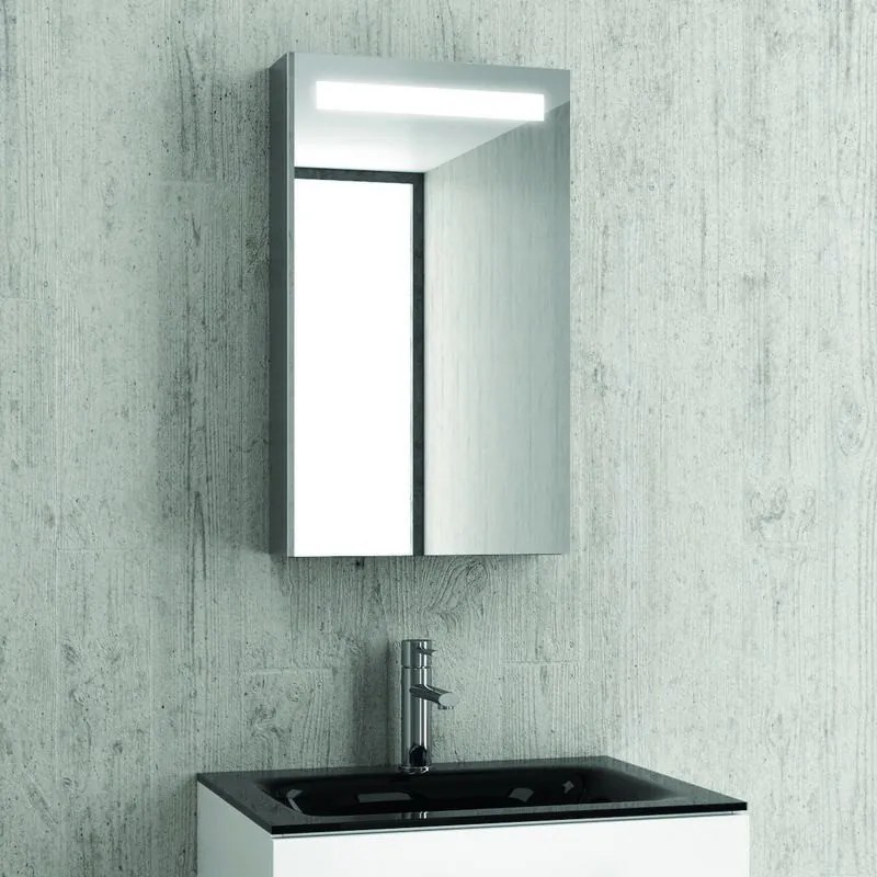 Specchiera contenitore illuminazione a led 67x40 KAM-1411 - KAMALU