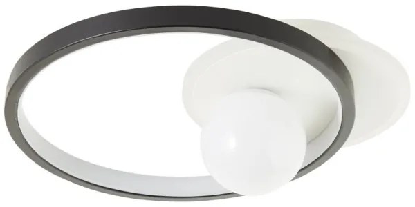 Brilliant - Plafoniera LED dimmerabile ATLANTA LED/24W/230V nero/bianco