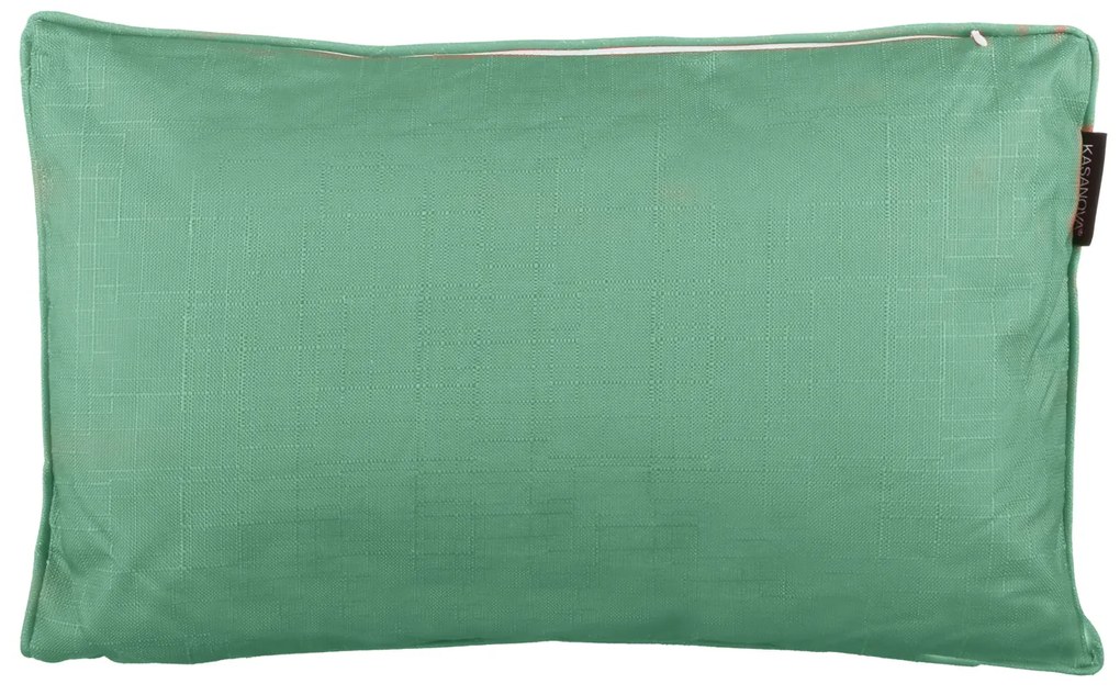 Cuscino divano verde 30x50 cm idrorepellente