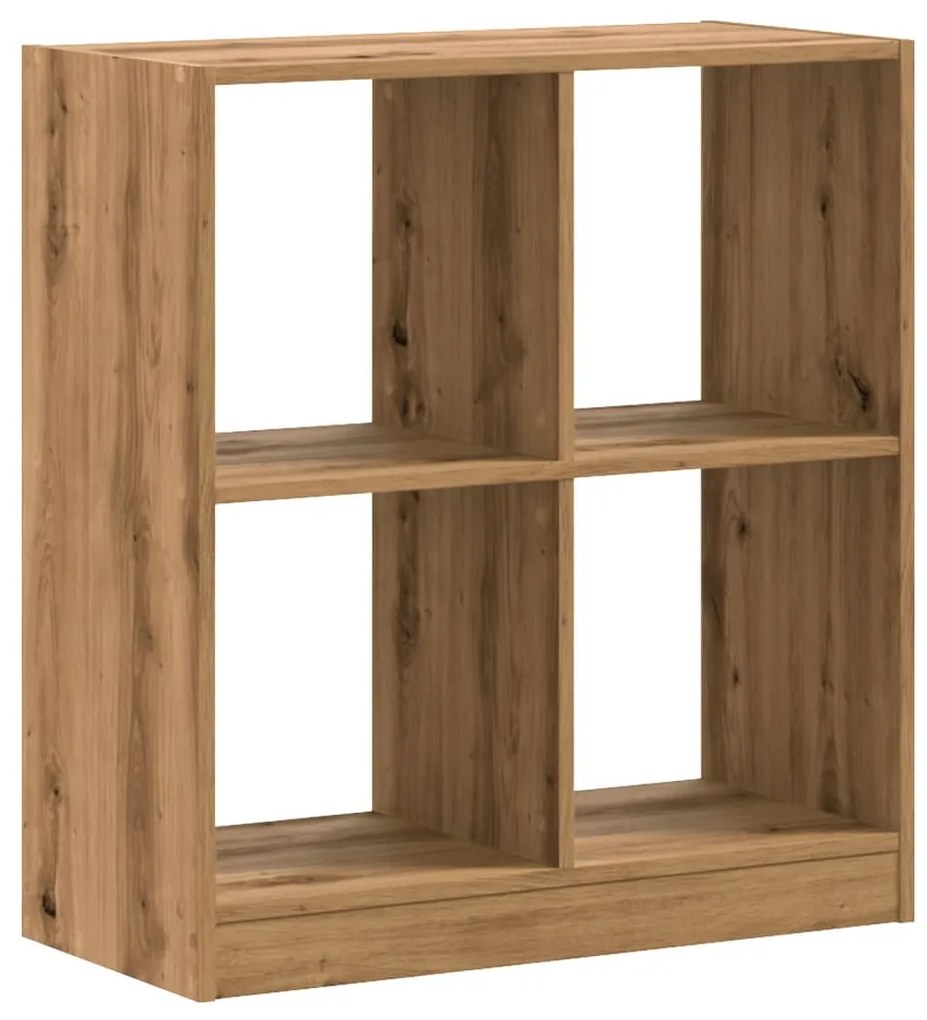 Libreria legno artigianale 68,5x32x75 cm in legno multistrato