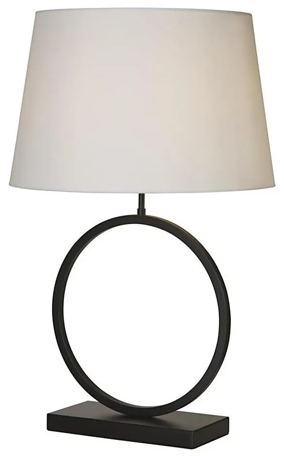 Searchlight EU93101WH - Lampada da tavolo ELEGANT 1xE27/60W/230V bianca