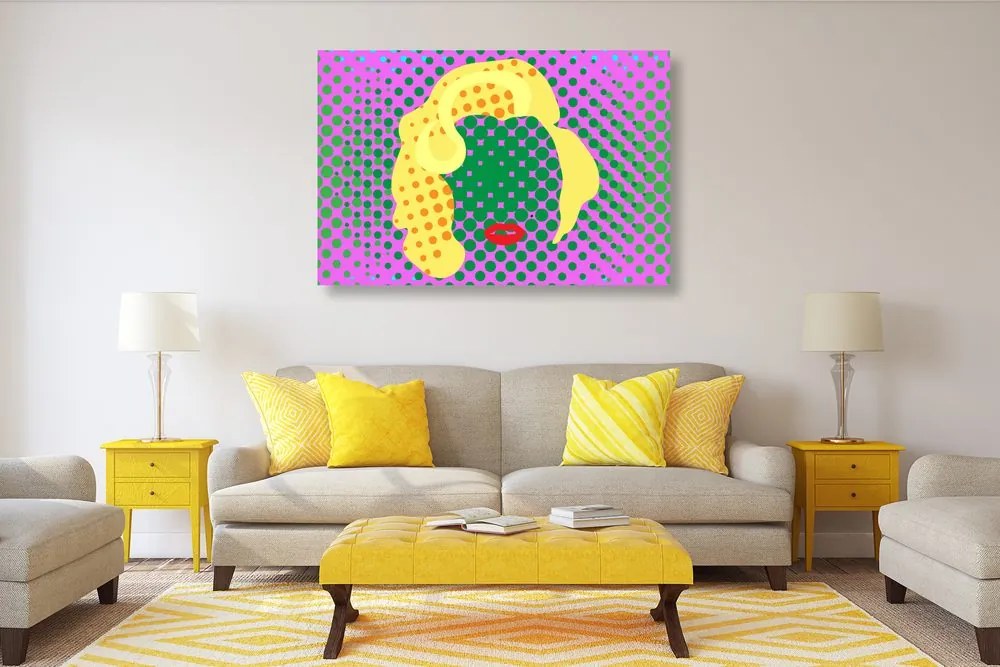 Stampa su tela – Marilyn Monroe in stile pop art