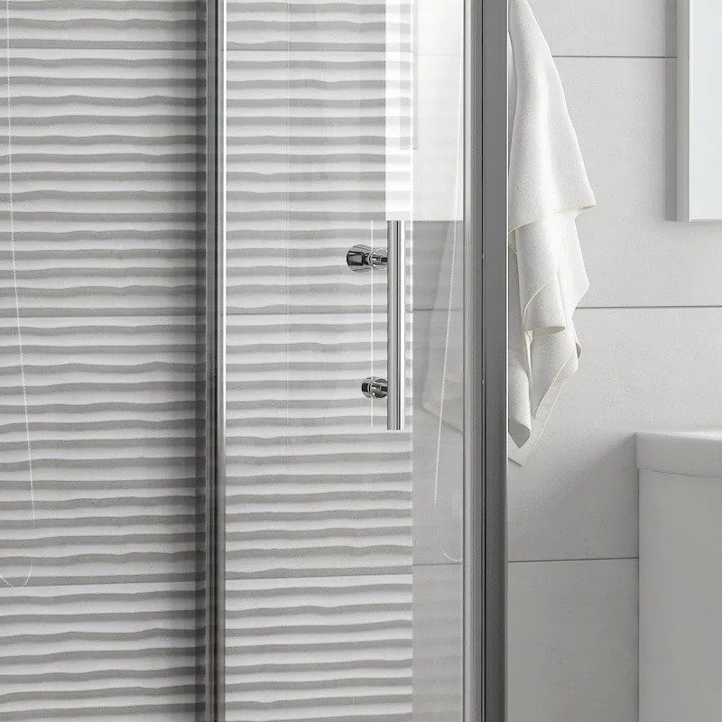 Box doccia tre lati 90x70x90 porta battente K2800AS2 - KAMALU