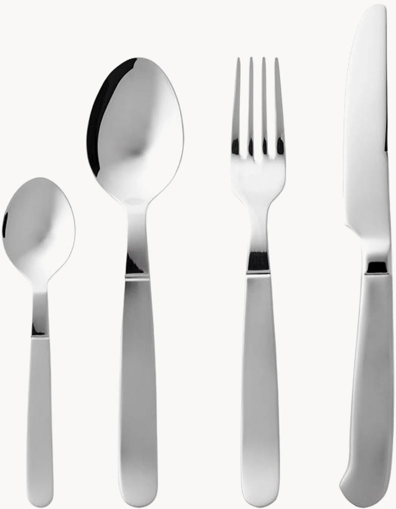Set di 16 posate in acciaio inossidabile Rejka, 4 persone