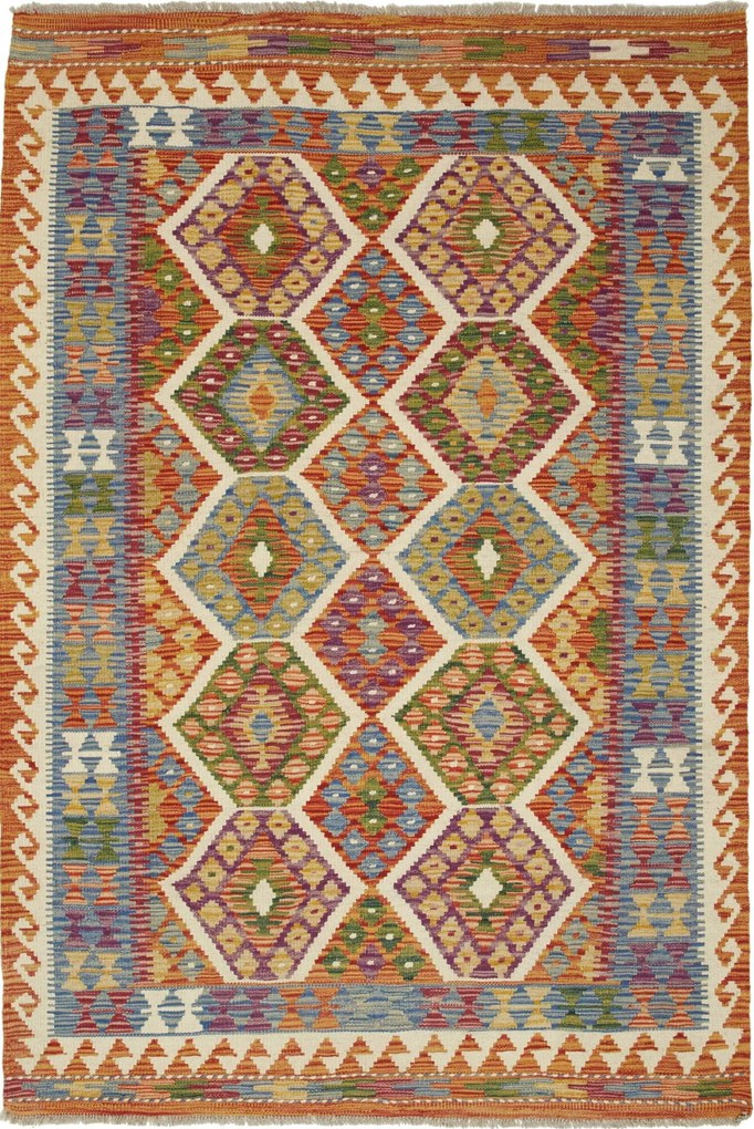 Kilim Tappeto orientale 190 x 130 (Pakistan) Tessuto A Mano
