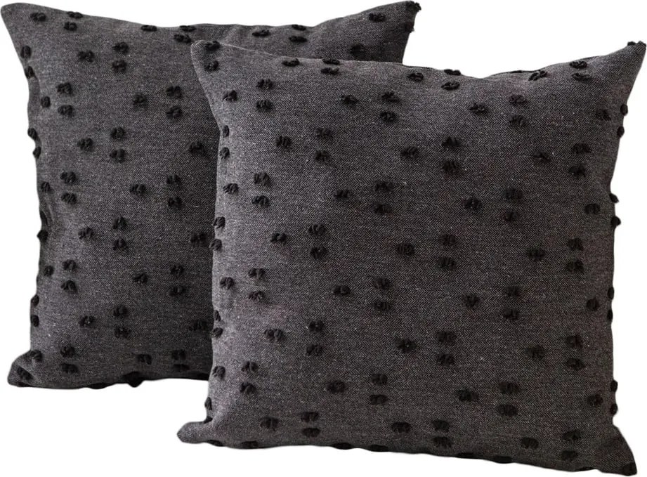 Federe decorative in set 2 pz 43x43 cm Tuffet – Mioli Decor