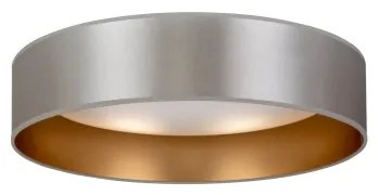 Duolla - Plafoniera LED ROLLER LED/24W/230V diametro 45 cm argento/oro