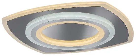 Rabalux 71318 - Lampada da soffitto LED dimmerabile TANELI 60W/230V 3000/4000/6000K cromo + telecomando