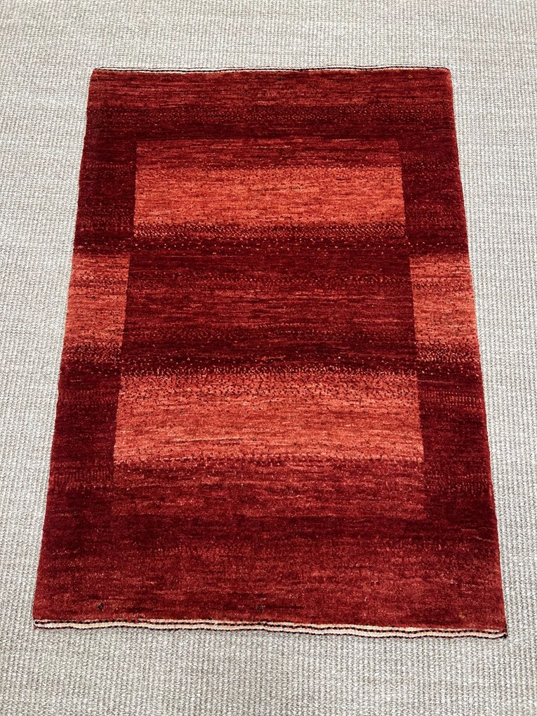 Loribaft Tappeto persiano 70 x 90 Rosso (Iran) Annodato A Mano