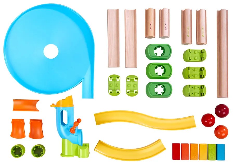 Pista per biglie Kullerbü – Tornado - 33 pz