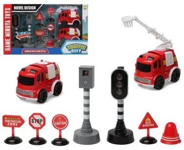 Set da Pompiere Traffic City 112840 (9 pcs)