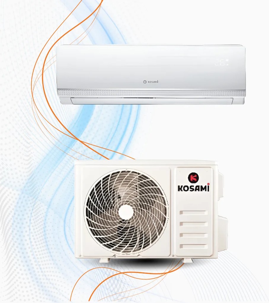Climatizzatore Kosami Parete Venus Mono Inverter R-32 WiFi, 9.000